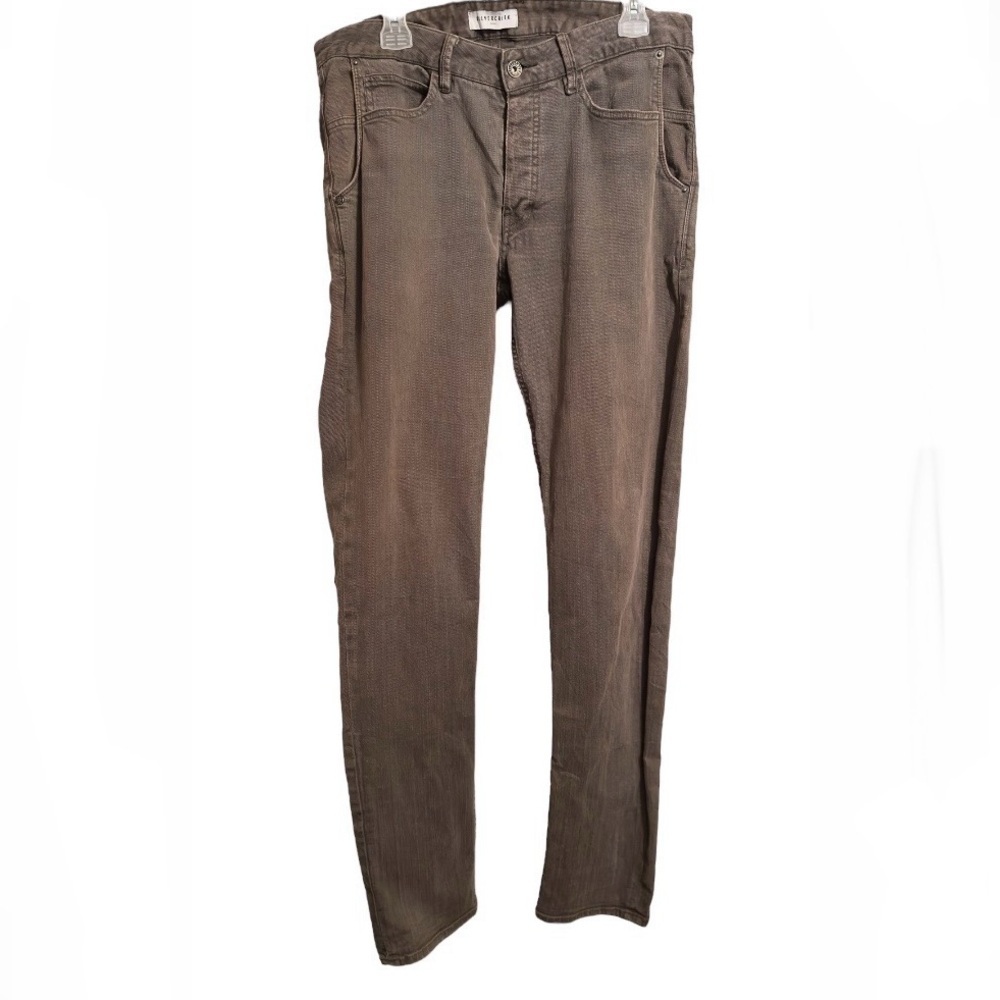 Men's Silver Creek Charisma Twill Oak Brown Jeans, Size 33/34